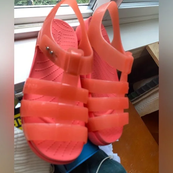 Crocs Splash Glossy Fisherman Sandals size 8 - Picture 6 of 7